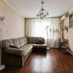 Апартаменты Flats of Moscow Apartment Kustanayskaya комната для гостей фото 2