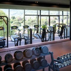 Hotel Therme Meran - Terme Merano Меран фитнесс-зал фото 3