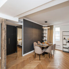 Апартаменты Odeon Saint Germain Apartments Париж комната для гостей