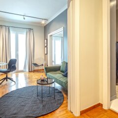 Отель UPSTREET Superb 1BD Apt-Heart of Kolonaki Афины комната для гостей