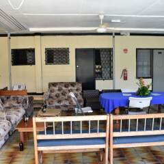 Grand Melanesian Hotel интерьер отеля