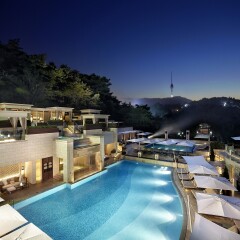 Отель The Shilla Seoul бассейн
