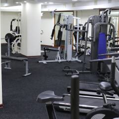 Отель Jannat Regency Бишкек фитнесс-зал фото 3