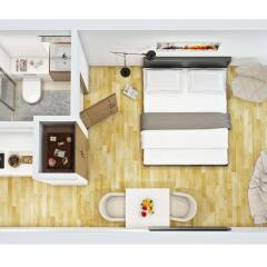 Отель Staycity Aparthotels Greenwich High Road в номере