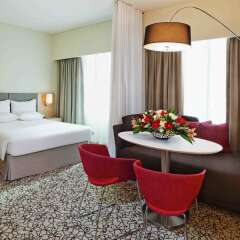 Отель Novotel Suites Mall of the Emirates комната для гостей фото 5