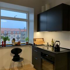 Отель 2 bedroom apt Axel Møllers Have 1422-1 Фредериксберг в номере
