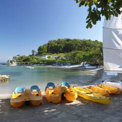 Round Hill Hotel & Villas пляж