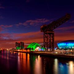 Отель Hilton Glasgow Grosvenor Глазго приотельная территория