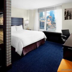 Отель Hilton New York Fashion District США, Нью-Йорк - отзывы, цены и фото номеров - забронировать отель Hilton New York Fashion District онлайн комната для гостей фото 2