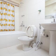 Отель Nagarkot Sunshine Hotel Непал, Нагаркот - отзывы, цены и фото номеров - забронировать отель Nagarkot Sunshine Hotel онлайн ванная