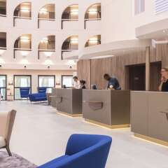 Radisson Blu Hotel Lyon интерьер отеля