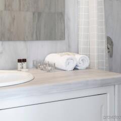 Отель Olia Hotel Греция, Турлос - 1 отзыв об отеле, цены и фото номеров - забронировать отель Olia Hotel онлайн ванная