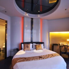 Отель Da Zhong Pudong Airport Hotel Shanghai Китай, Шанхай - 2 отзыва об отеле, цены и фото номеров - забронировать отель Da Zhong Pudong Airport Hotel Shanghai онлайн комната для гостей фото 5