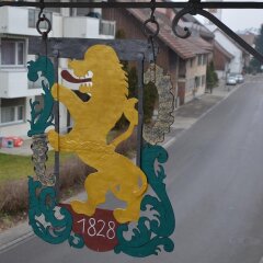 Отель Gasthaus zum Löwen балкон