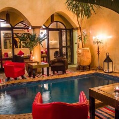 Отель Riad Eldar Марракеш бассейн