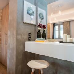 Отель Kyveli Luxury Suites Греция, Афины - отзывы, цены и фото номеров - забронировать отель Kyveli Luxury Suites онлайн ванная фото 2