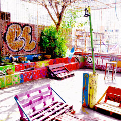 The Overstay Hostel спортивное сооружение
