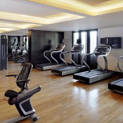 Апартаменты Marriott Executive Apartments Dubai, Al Jaddaf фитнесс-зал фото 4