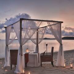 Отель Anantara Bophut Koh Samui Resort Самуи приотельная территория фото 2