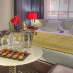 Отель Mercure Nice Promenade Des Anglais 4* Стандартный номер с различными типами кроватей фото 12