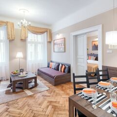 Отель Residence Milada Чехия, Прага - отзывы, цены и фото номеров - забронировать отель Residence Milada онлайн комната для гостей фото 6