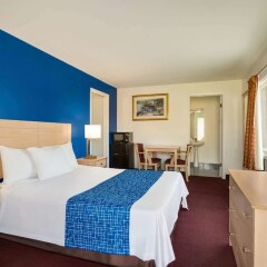 Отель Travelodge by Wyndham Niagara Falls США, Ниагара-Фолс - отзывы, цены и фото номеров - забронировать отель Travelodge by Wyndham Niagara Falls онлайн комната для гостей фото 4