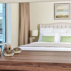 Отель Bright and Luxurious Apt in the Heart of Difc! Дубай с домашними животными