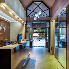 Отель Aegeon Hotel Греция, Салоники - 4 отзыва об отеле, цены и фото номеров - забронировать отель Aegeon Hotel онлайн интерьер отеля фото 3