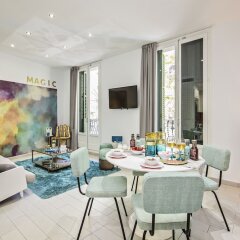 Отель Sweet Inn Apartments Plaza España - Sants Испания, Барселона - отзывы, цены и фото номеров - забронировать отель Sweet Inn Apartments Plaza España - Sants онлайн комната для гостей фото 5