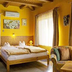 Отель Kaktusz Villa Heviz комната для гостей фото 5