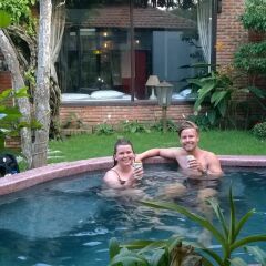 Отель Viet House Homestay с домашними животными