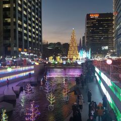 Отель 24 Guesthouse Cheonggyecheon балкон