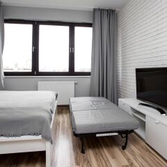 Отель Chill Studio Apartment Польша, Варшава - отзывы, цены и фото номеров - забронировать отель Chill Studio Apartment онлайн комната для гостей фото 3