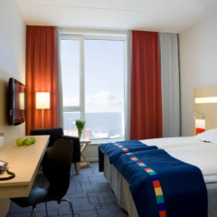Отель Park Inn by Radisson Malmö Швеция, Мальме - 3 отзыва об отеле, цены и фото номеров - забронировать отель Park Inn by Radisson Malmö онлайн комната для гостей фото 4