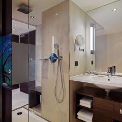 Отель Radisson Blu Hotel, Leipzig Германия, Лейпциг - отзывы, цены и фото номеров - забронировать отель Radisson Blu Hotel, Leipzig онлайн ванная фото 2