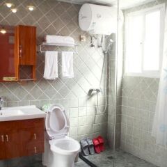 Отель Xiamen Haixi Haibian Holiday Inn ванная фото 2
