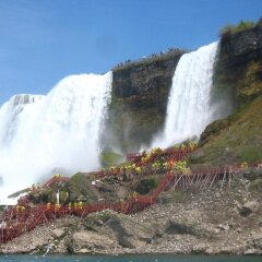 Отель Wanderfalls Guesthouse & Hostel США, Ниагара-Фолс - отзывы, цены и фото номеров - забронировать отель Wanderfalls Guesthouse & Hostel онлайн приотельная территория фото 2