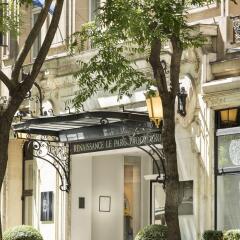 Renaissance Paris Hotel Le Parc Trocadero вид на фасад фото 2