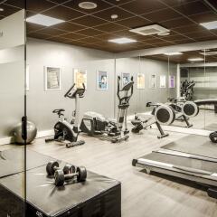 Отель Luxury Suites Amsterdam фитнесс-зал фото 2