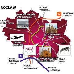Отель SLASK Вроцлав городской автобус