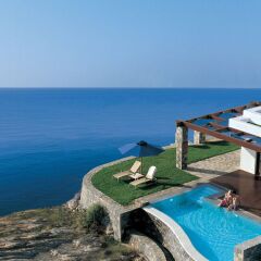Отель Grand Resort Lagonissi пляж