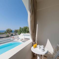 Отель Anemos Beach Lounge Hotel Греция, Остров Санторини - отзывы, цены и фото номеров - забронировать отель Anemos Beach Lounge Hotel онлайн балкон