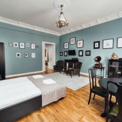 Отель Sherlock Art Hotel Латвия, Рига - отзывы, цены и фото номеров - забронировать отель Sherlock Art Hotel онлайн комната для гостей фото 5