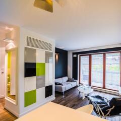 Отель Oxygen Central Apartments Польша, Варшава - отзывы, цены и фото номеров - забронировать отель Oxygen Central Apartments онлайн комната для гостей фото 12