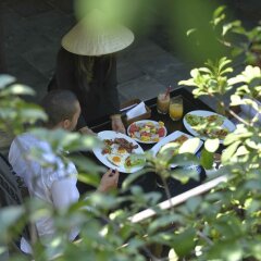 Отель Villa Hoa Su - Frangipani Village Resort питание