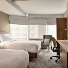 Отель Hilton Garden Inn New York Times Square South комната для гостей фото 5