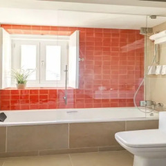 Отель Palácio Camões - Lisbon Serviced Apartments Португалия, Лиссабон - отзывы, цены и фото номеров - забронировать отель Palácio Camões - Lisbon Serviced Apartments онлайн ванная фото 2
