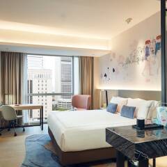 Отель Capri by Fraser China Square Singapore комната для гостей фото 5