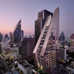 Отель Rosewood Bangkok Бангкок балкон