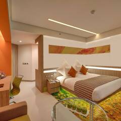 Al Khoory Atrium Hotel комната для гостей